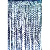 Decostar™ Metallic Curly Foil Fringe Curtain 96" - Royal Blue