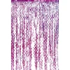 Decostar™ Metallic Curly Foil Fringe Curtain 96" - Fuchsia