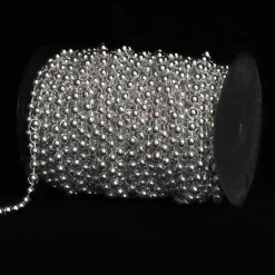 DecoStar™ Metallic Silver Beads - Style#66 - 99ft. Roll