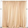 Decostar™ Metallic Spandex Curtain - 10ft Tall x 20ft Wide - Champagne