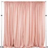 Decostar™ Metallic Spandex Curtain - 10ft Tall x 20ft Wide - Rose Gold