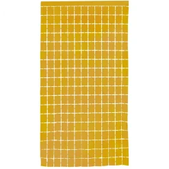 Decostar™ Metallic Square Foil Curtain 78" - Gold