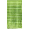 Decostar™ Metallic Square Foil Curtain 78" - Apple Green