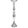 Decostar™ Metal Mermaid Floral Stand Riser with Crystal 26¼" - Silver