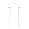 Decostar™ Metal Open Arch Backdrop Stand 48" x 96" - Silver