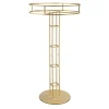 Decostar™ Metal Open Frame Floral Riser 46" - Gold