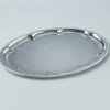 Decostar™ Metal Oval Serving Tray with Decorative Edge