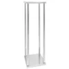Decostar™ Metal Pillar Flower Stand 36" - Silver