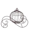 Decostar™ Metal Pumpkin Carriage - Black