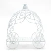 Decostar™ Metal Pumpkin Carriage - White