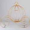 Decostar™ Metal Pumpkin Carriage 14¼" - Gold