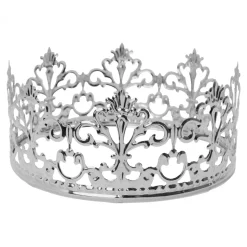 Decostar™ Metal Royal Crown - Silver
