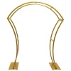 Decostar™ Metal Tabletop Decoration Arch - Gold