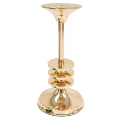 Decostar™ Metal Taper Candle Holder 9½" - Gold