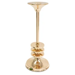 Decostar™ Metal Taper Candle Holder 11½" - Gold