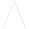 Decostar™ Metal Triangle Arch 90" - Gold