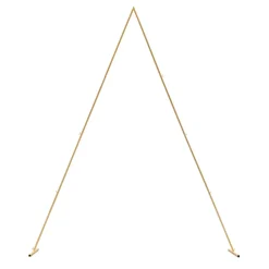 Decostar™ Metal Triangle Arch 90" - Gold