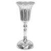 Decostar™ Metal Trumpet Floral Centerpiece 13¼" - Silver