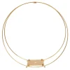 Decostar™ Metal Twin Hoop Centerpiece 18" - Gold
