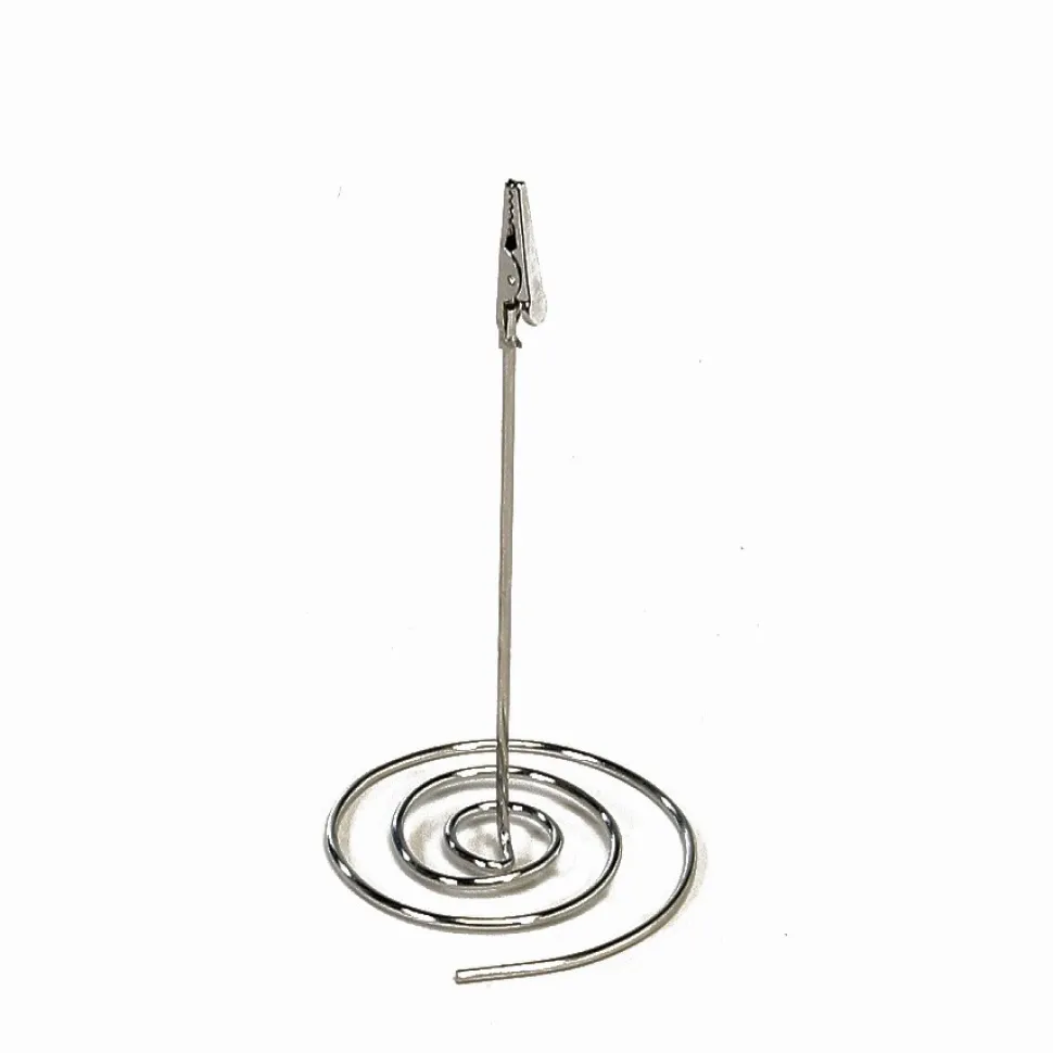 Decostar™ Metal Wire Card Stand with Clip 6"