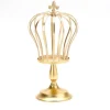 Decostar™ Metal Wire Crown Stand - Gold