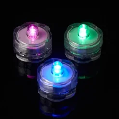 Decostar™ Mini LED Submersible Light - 12pcs - Multi Color Strobe