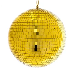 Decostar™ Mirror Disco Balls 7¾" - Gold