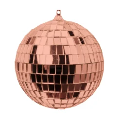 Decostar™ Mirror Disco Balls 4" - Rose Gold