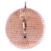 Decostar™ Mirror Disco Balls 16" - Rose Gold