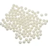 Decostar™ 10mm Craft Pearl Beads With Hole 454g/Bag - Ivory