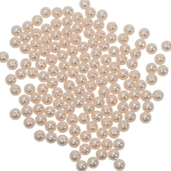 Decostar™ 10mm Craft Pearl Beads With Hole 454g/Bag - Blush