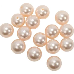 Decostar™ 30mm Craft Pearl Beads With Hole 454g/Bag - Blush