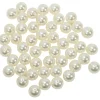 Decostar™ 20mm Craft Pearl Beads With Hole 454g/Bag - Ivory
