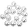 Decostar™ 30mm Craft Pearl Beads With Hole 454g/Bag - White