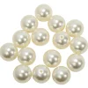 Decostar™ 30mm Craft Pearl Beads With Hole 454g/Bag - Ivory