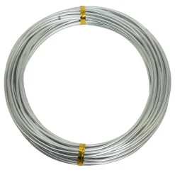 Decostar™ 2.0mm (12 Gauge) Aluminum Wire 10 Yds/Roll - Silver