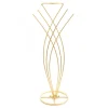 Decostar™ Modern Fan Floral Stand 42" - Gold