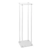 Decostar™ Modern Floral Riser 48" - Clear