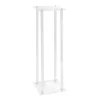 Decostar™ Modern Floral Riser 24" - Clear