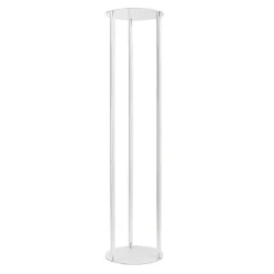 Decostar™ Modern Round Acrylic Floral Riser 40" - Clear