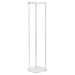 Decostar™ Modern Round Acrylic Floral Riser 33" - Clear
