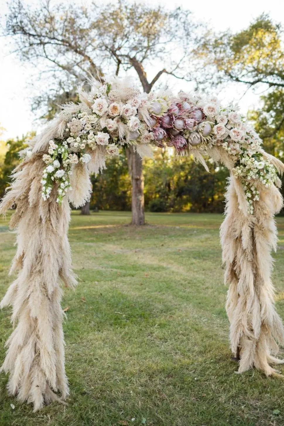 Decostar™ Natural Boho Dried Pampas Grass Plumes - 60" - Natural