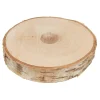Decostar™ Natural Large Wood Slice - 12"