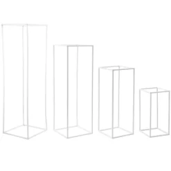 Decostar™ Nesting Metal Frame 4pc set - White