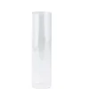 Decostar™ Open-Ended Glass Candle Shade Tube- 18" - 16 Pieces