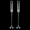 Decostar™ Pair of Crystal Single Arm Clear Candelabra - 50¼"