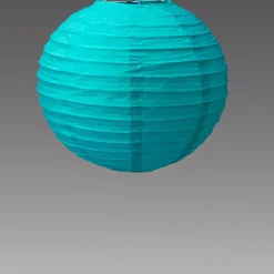 Decostar™ Paper Lantern 8" - Aqua - 36 Pieces