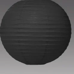 Decostar™ Paper Lantern 18" - Black - 24 Pieces