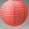 Decostar™ Paper Lantern 18" - Coral - 24 Pieces