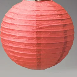 Decostar™ Paper Lantern 18" - Coral - 24 Pieces